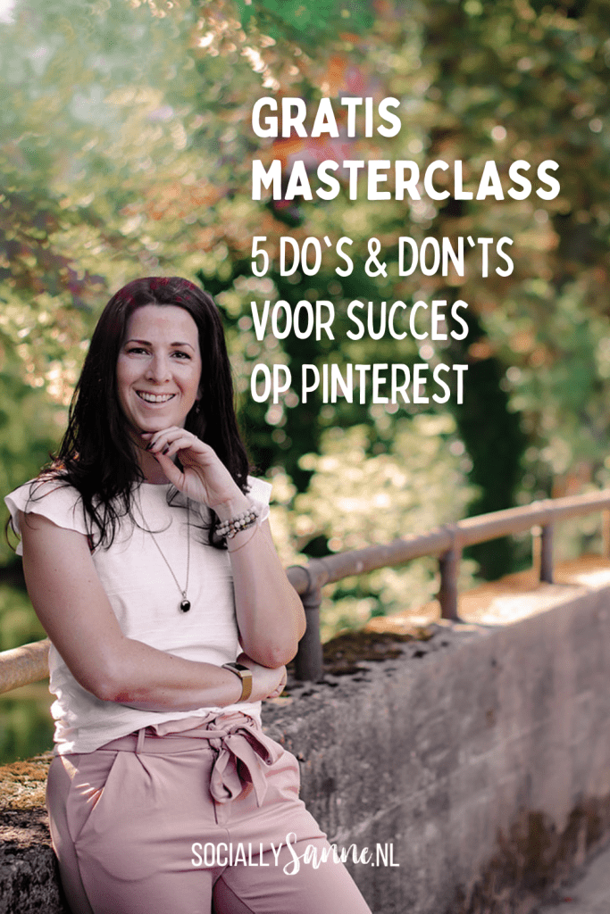 Gratis Pinterest Masterclass voor Beginners